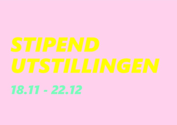 Plakat 5Stipendutstillingen