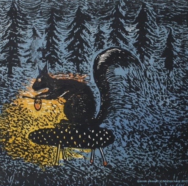 Lysende Eikenøtt